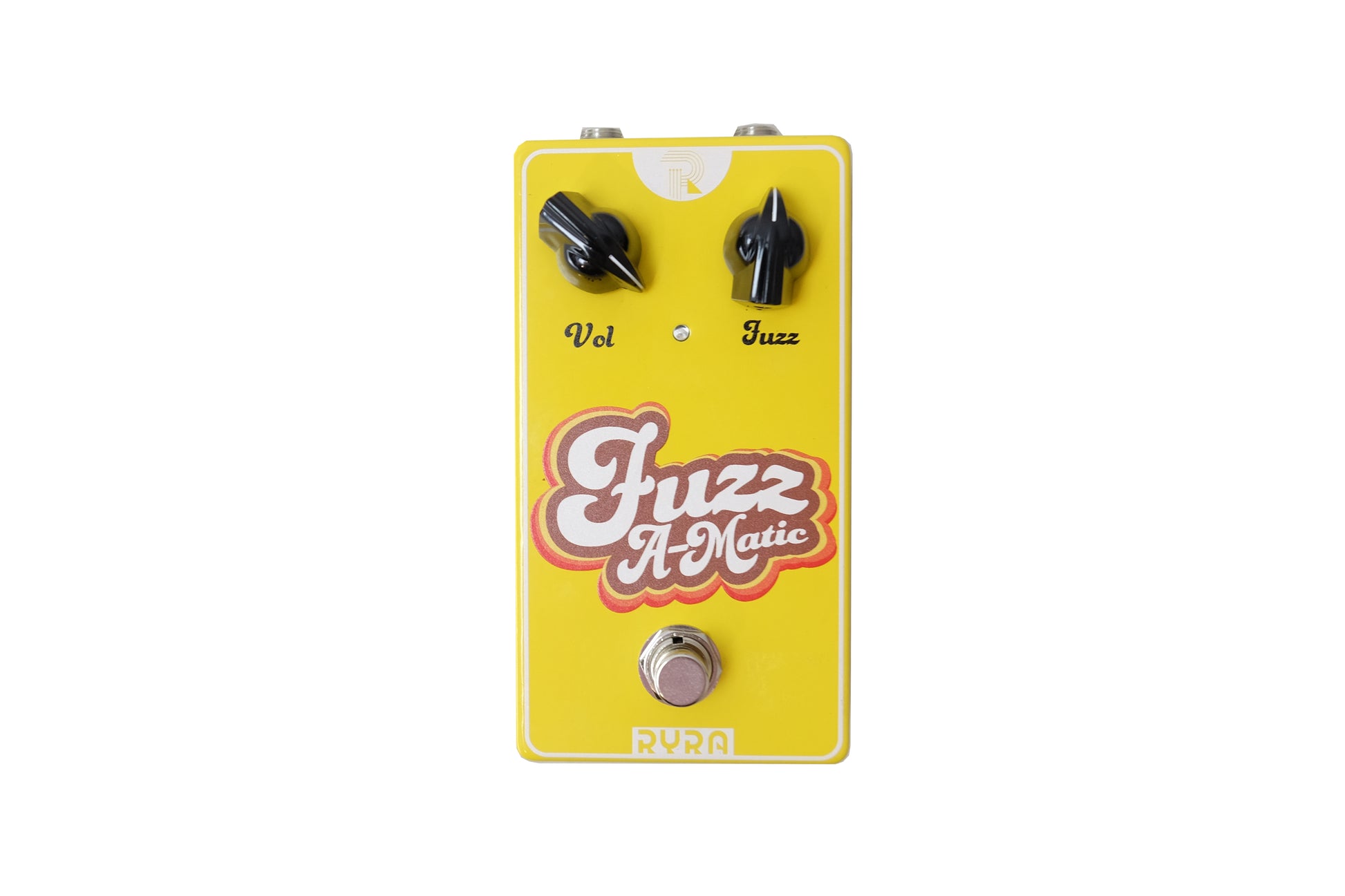 RYRA Fuzz A-Matic v2 yellow effect pedal