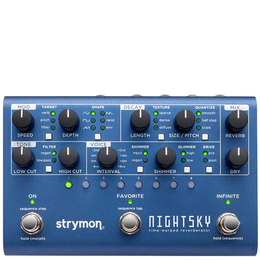 Strymon NightSky reverb pedal