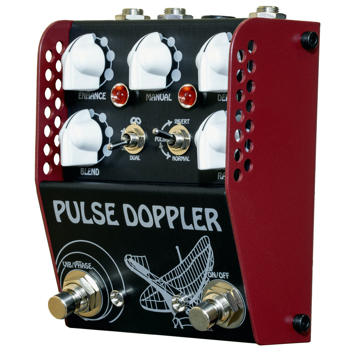ThorpyFX Pulse Doppler Phaser & Vibrato effect pedal