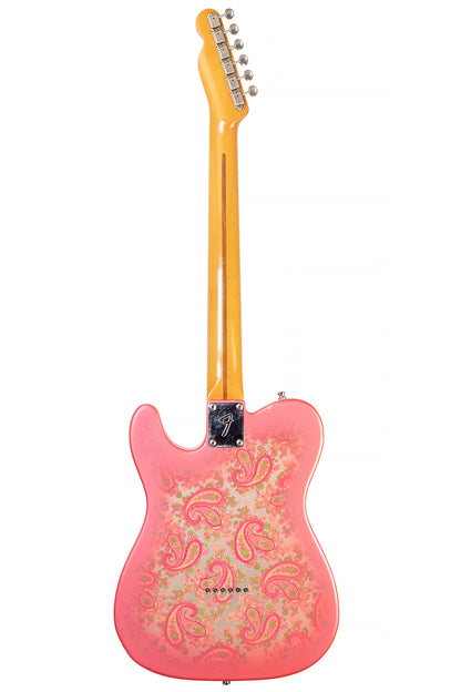 back and neck from a Vintage 1985 Fender Telecaster '68 Paisley Reissue electric guitar