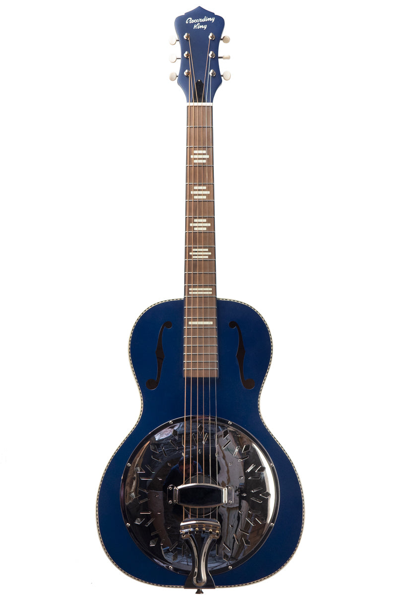 Recording King Dirty 30s Single 0 Resonator - Wabash Blue