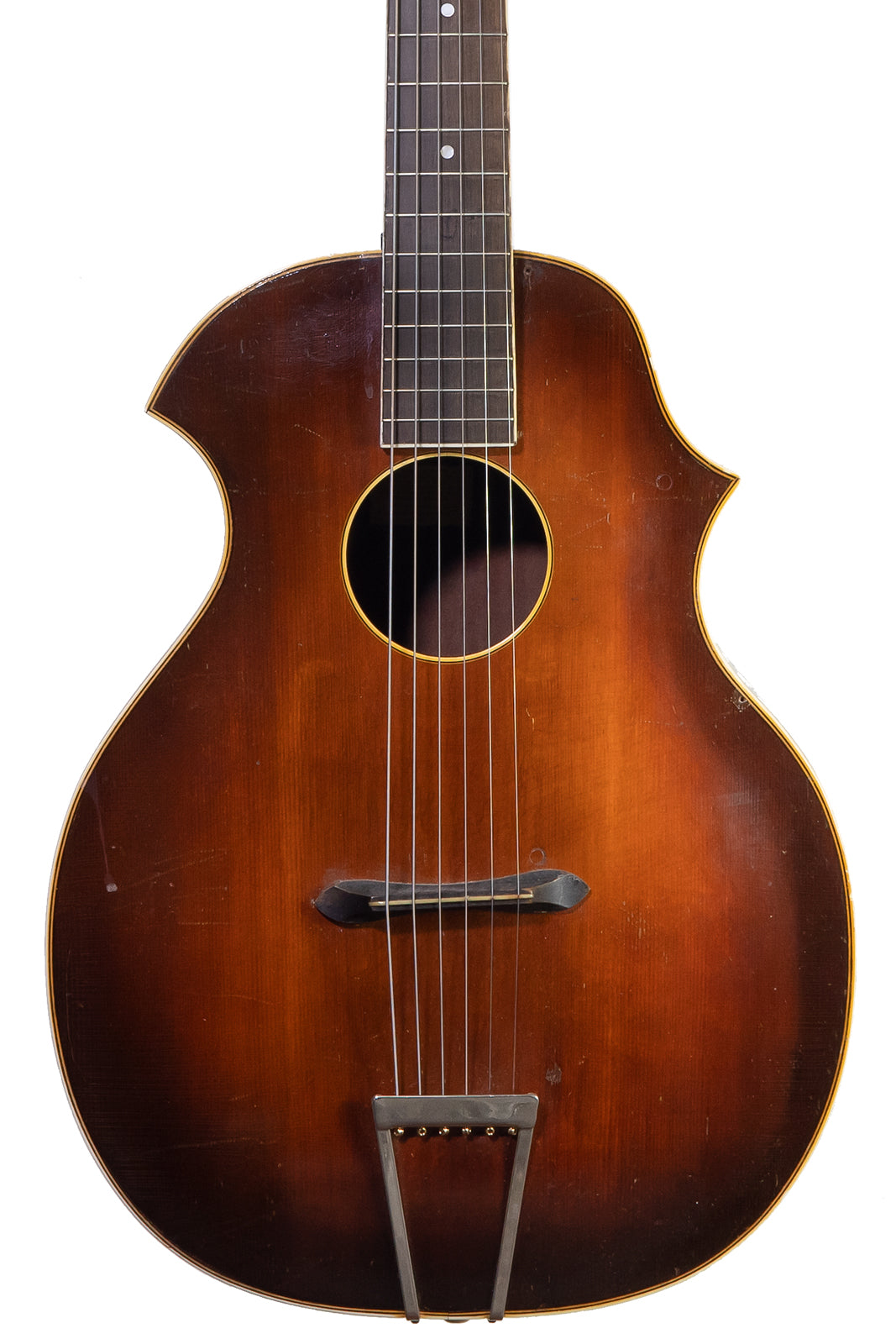 vintage Kay Stromberg-Voisinet Venetian archtop guitar